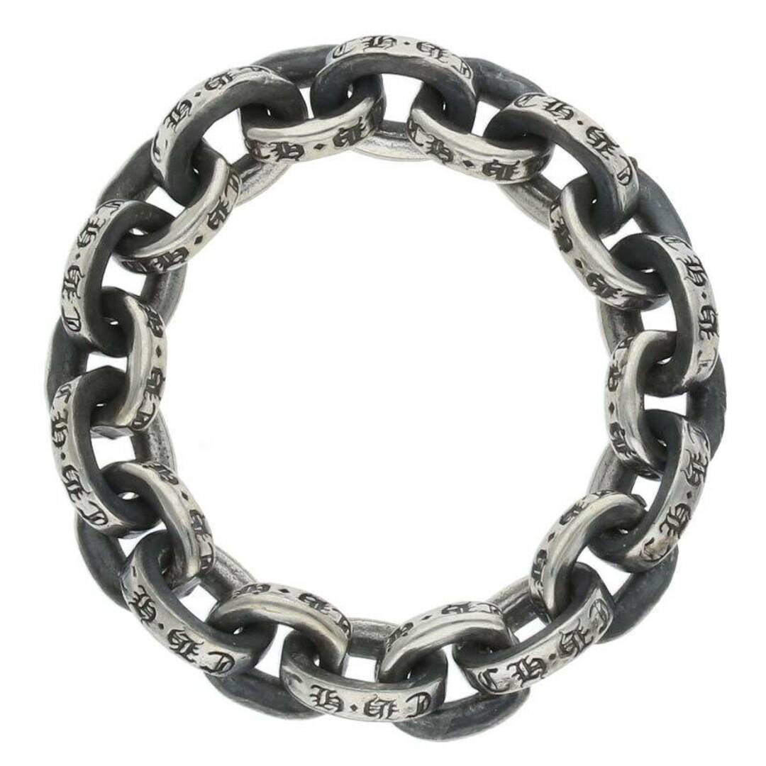 クロムハーツ PAPER CHAIN RING/ペーパーチェーン シルバーリング メンズ 18号