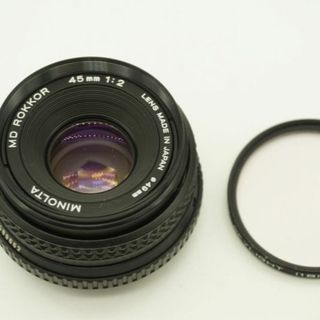 8467 良品 MINOLTA MD ROKKOR 45mm 2