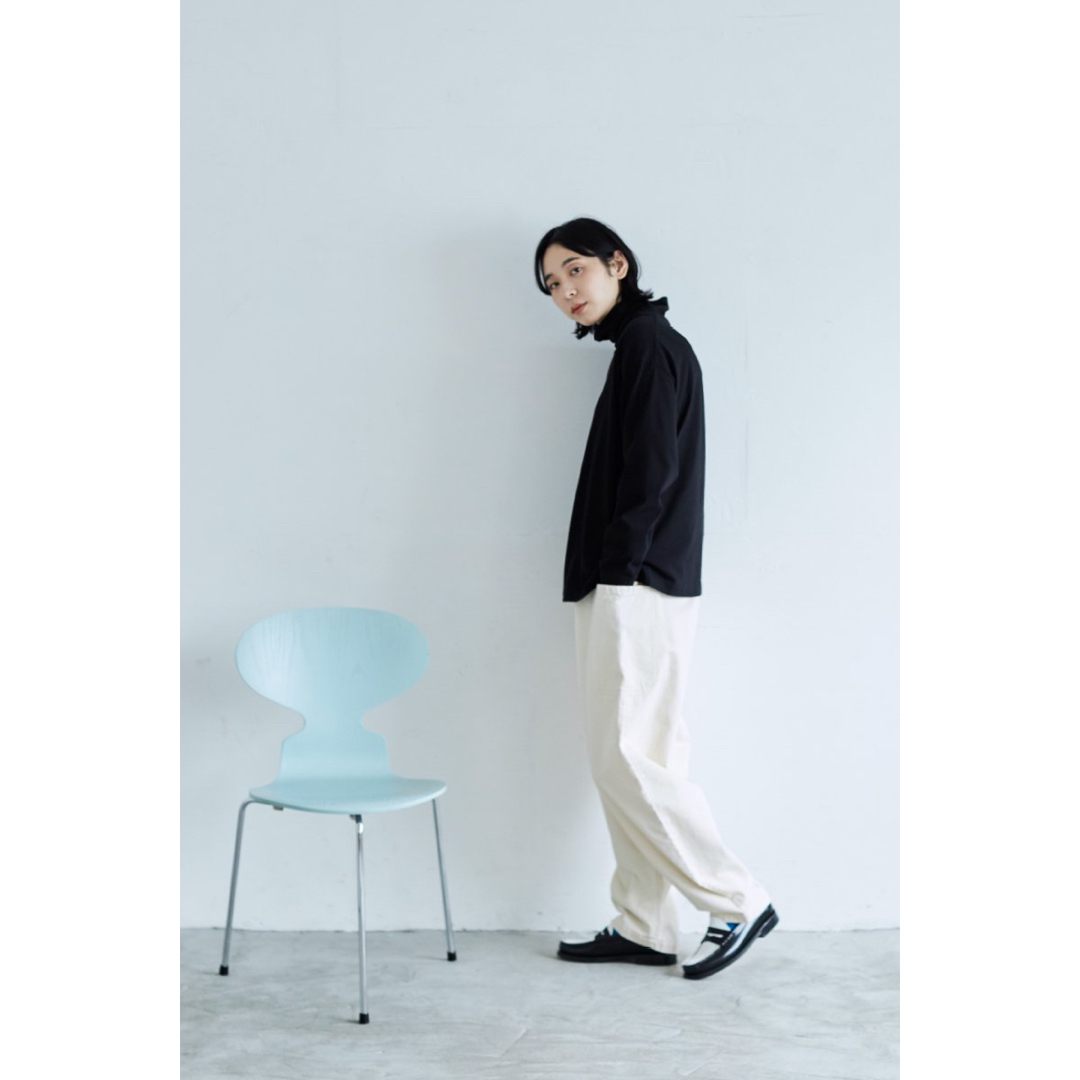 atelier naruse cotton high-neck cut&sew