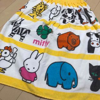 ミッフィー(miffy)のmiffy プールタオル　60cm丈(タオル/バス用品)