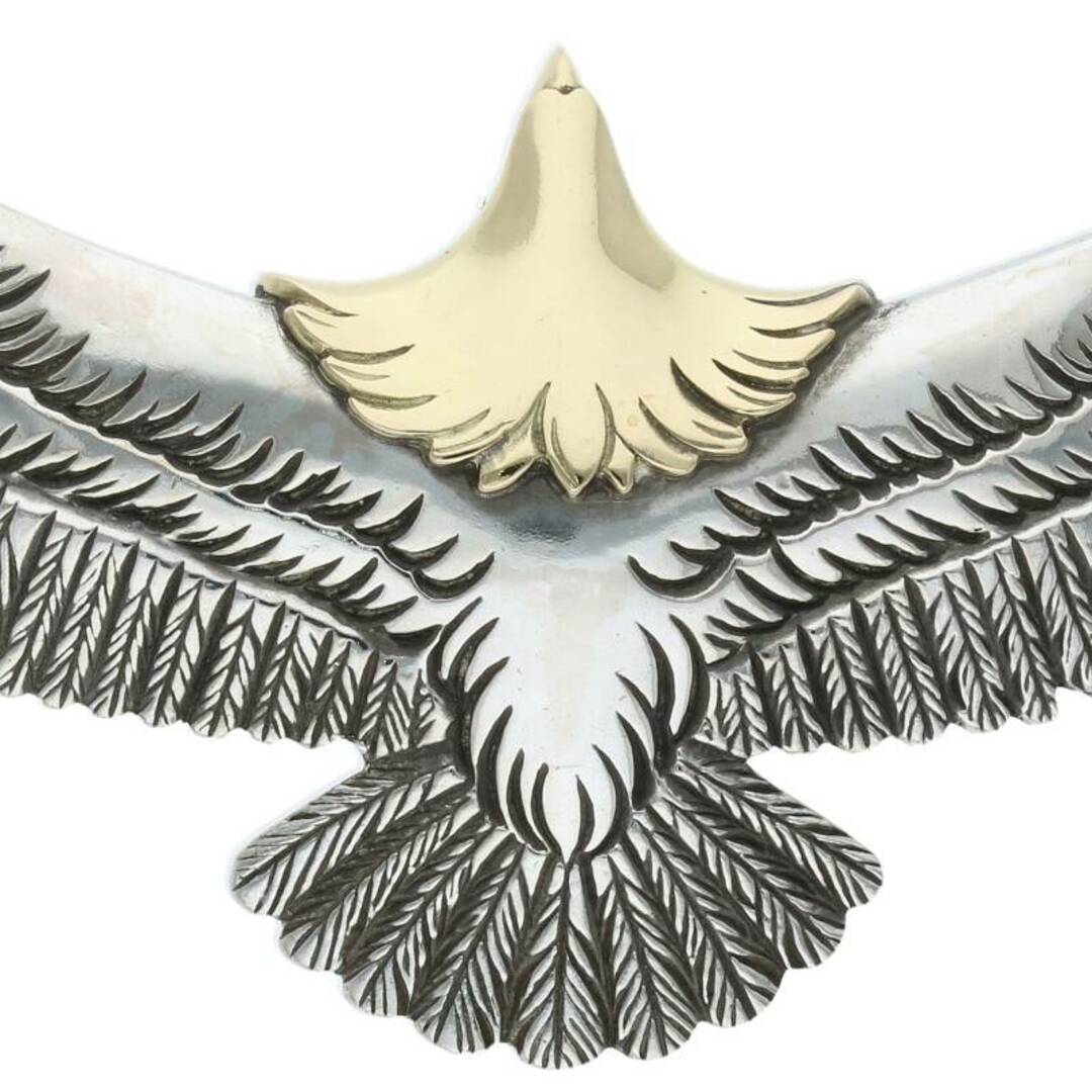 ウイングロック WING ROCK　  Eagle Pendant top Diamond-L 両目ダイヤ/18K頭金大イーグルネックレストップ メンズ L