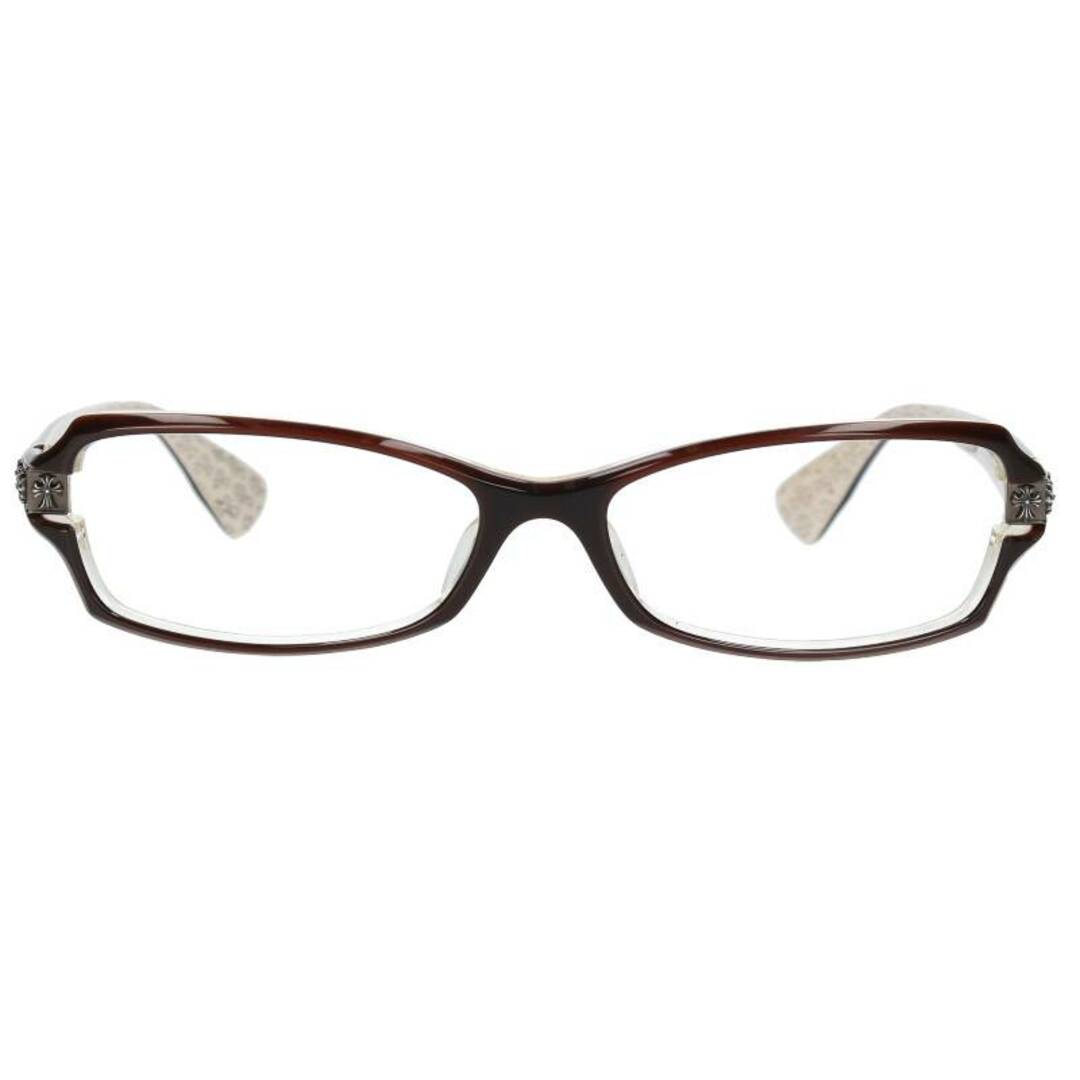 クロムハーツ  DUTCH RUDDER CHクロステンプルオーバルサングラス/眼鏡 メンズ 56□16-133