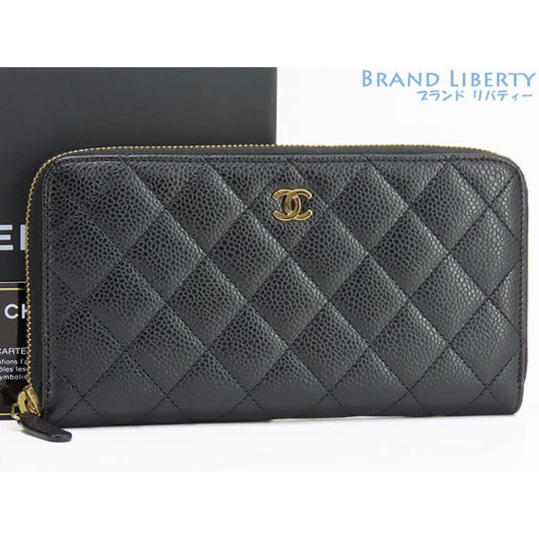 CHANEL - 未使用シャネルマトラッセ ココマーク キャビアスキン