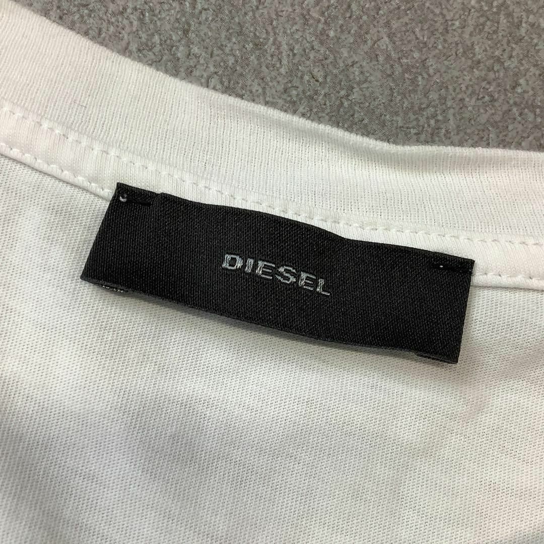 良品 DIESEL ディーゼル オープンショルダー ワイドシルエット tシャツ 6