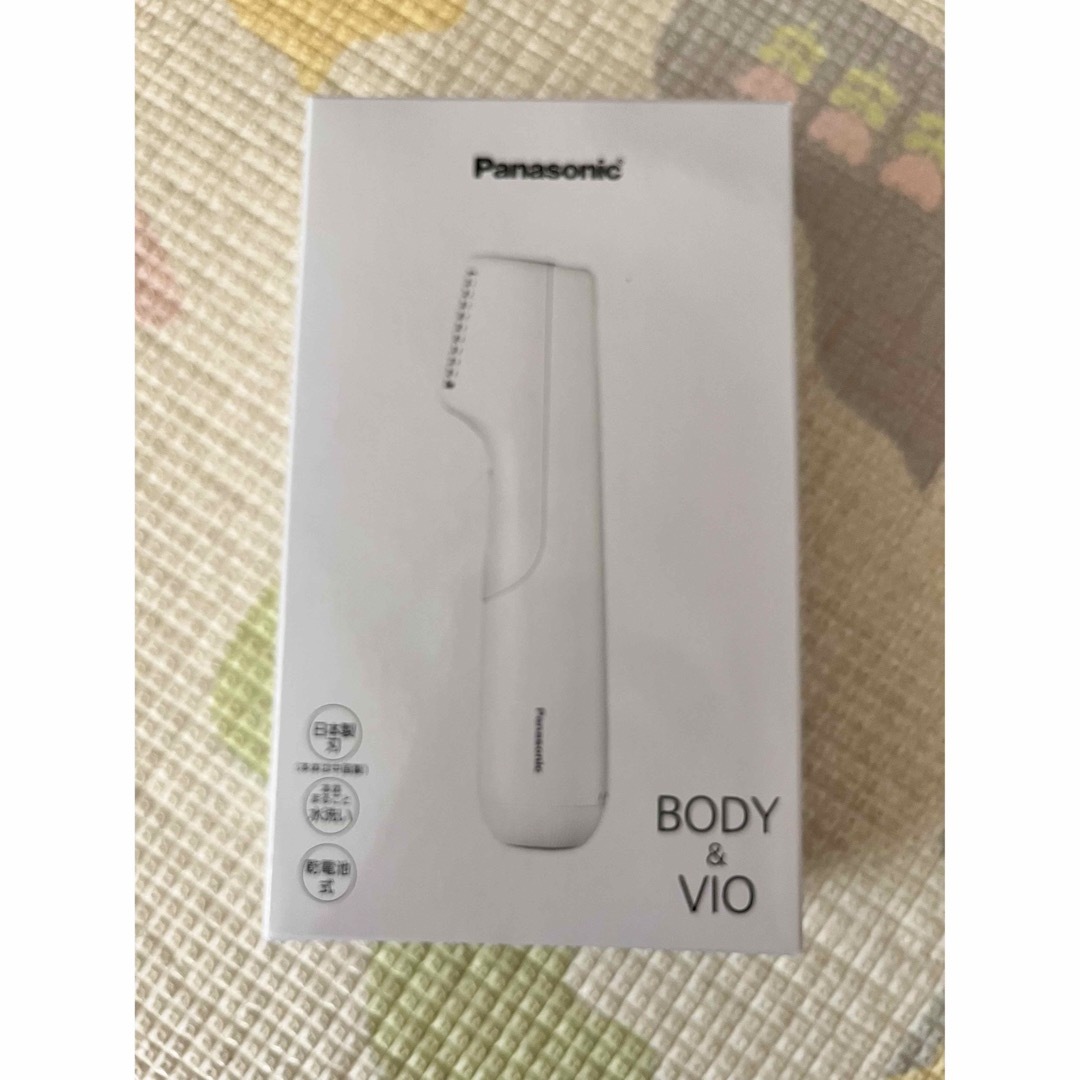 Panasonic - パナソニック ボディトリマー ボディシェーバー 電池式 黒