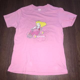 ユニクロ(UNIQLO)のユニクロ　キッズ　ピーチ姫Ｔシャツ(Tシャツ/カットソー)