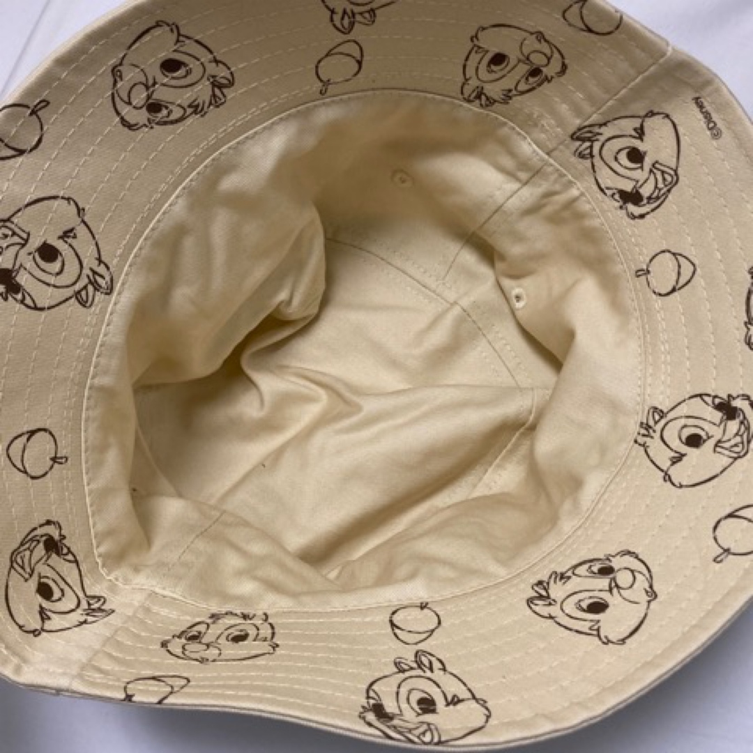 Disney - 新品 白系 ベージュ オフホワイト チップとデール 帽子 Disney - 新品 白系 ベージュ オフホワイト チップとデール 帽子