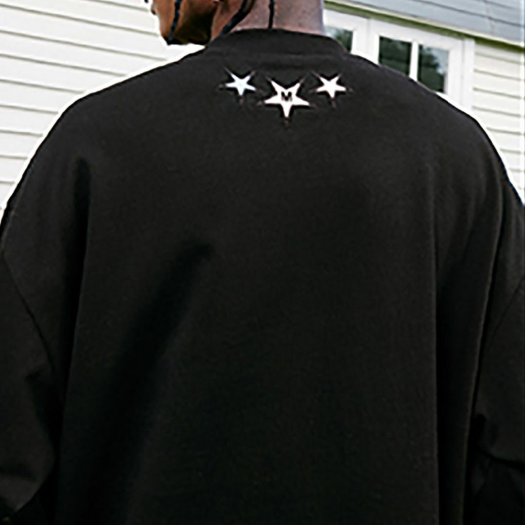 MR.ENJOY DA MONEY 正規品 男女兼用 ワッペン ロゴ 長袖 XL メンズのトップス(Tシャツ/カットソー(七分/長袖))の商品写真