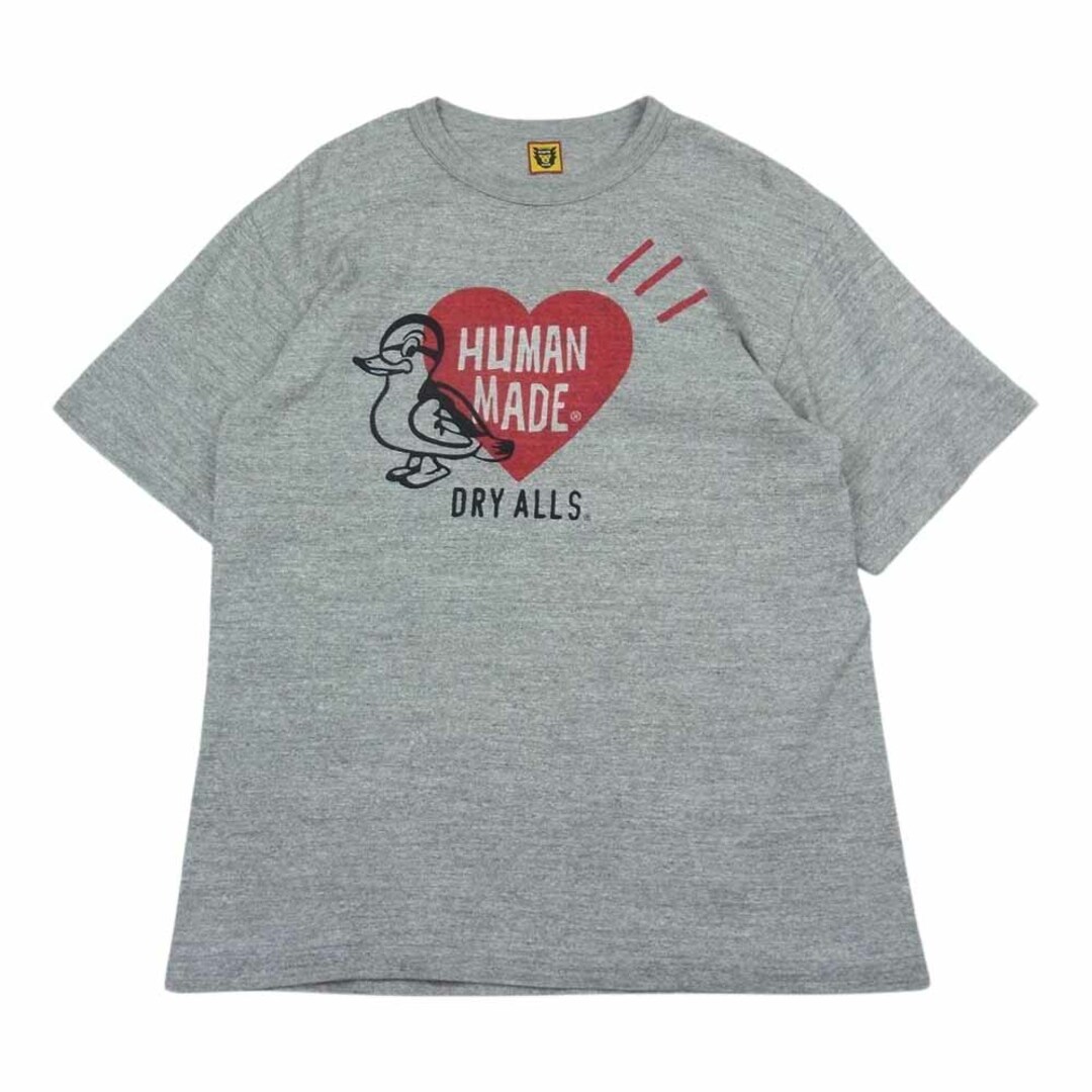 HUMAN MADE ヒューマンメイド DRY ALLS プリント Tシャツ グレー系 L