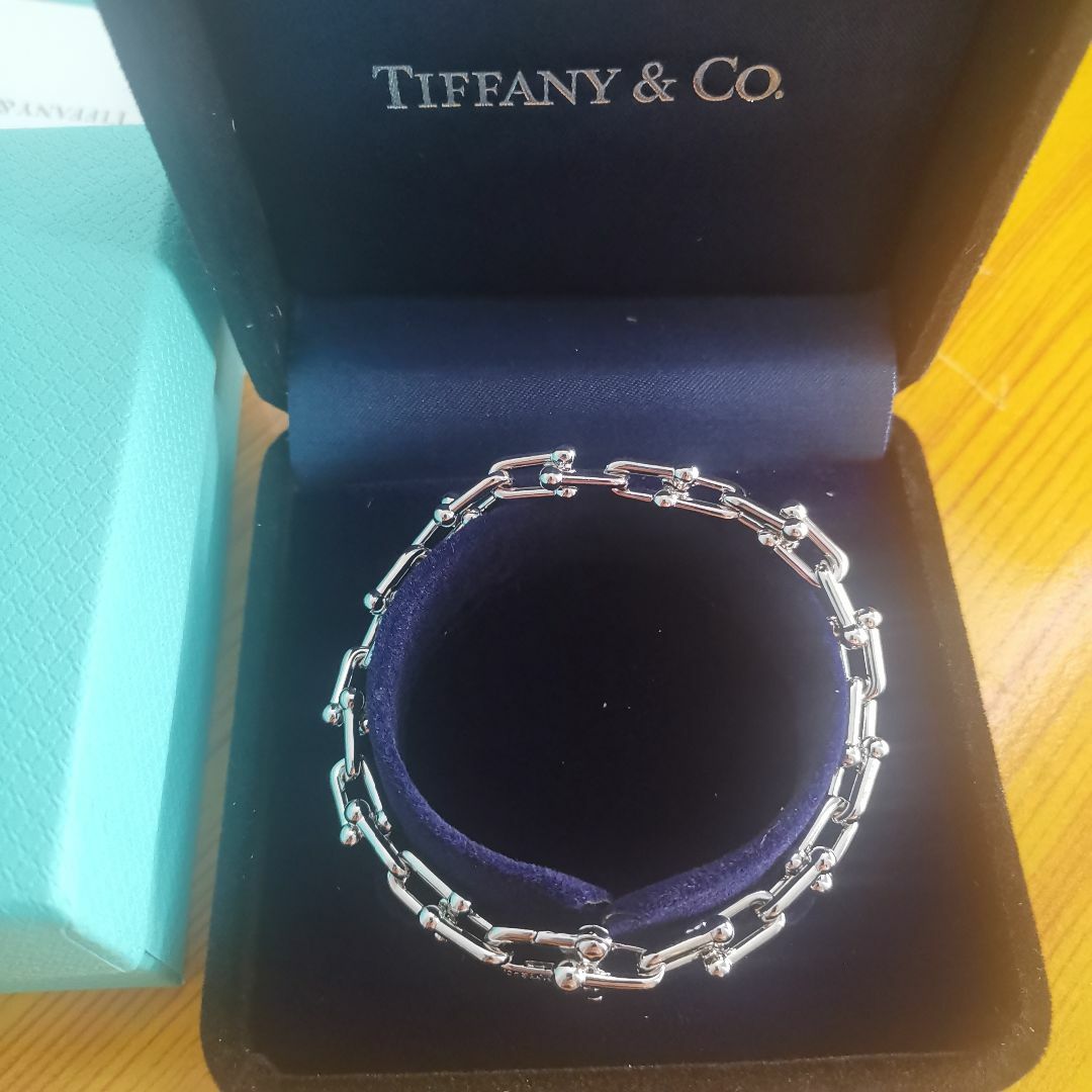 Tiffany ハードウェア スモール リンク ブレスレット