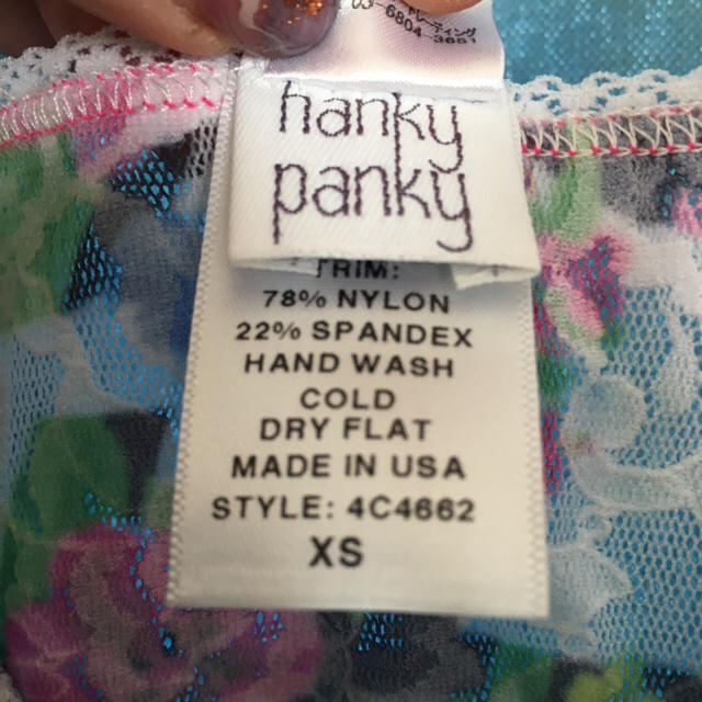 HANKY PANKY(ハンキーパンキー)のhankypanky 総柄キャミソール (新品) レディースのトップス(キャミソール)の商品写真