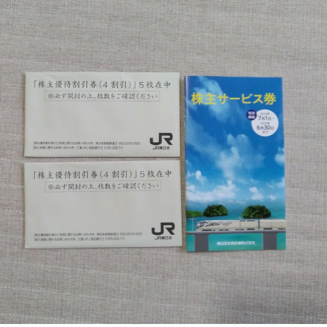 JR東日本 株主優待券 10枚-