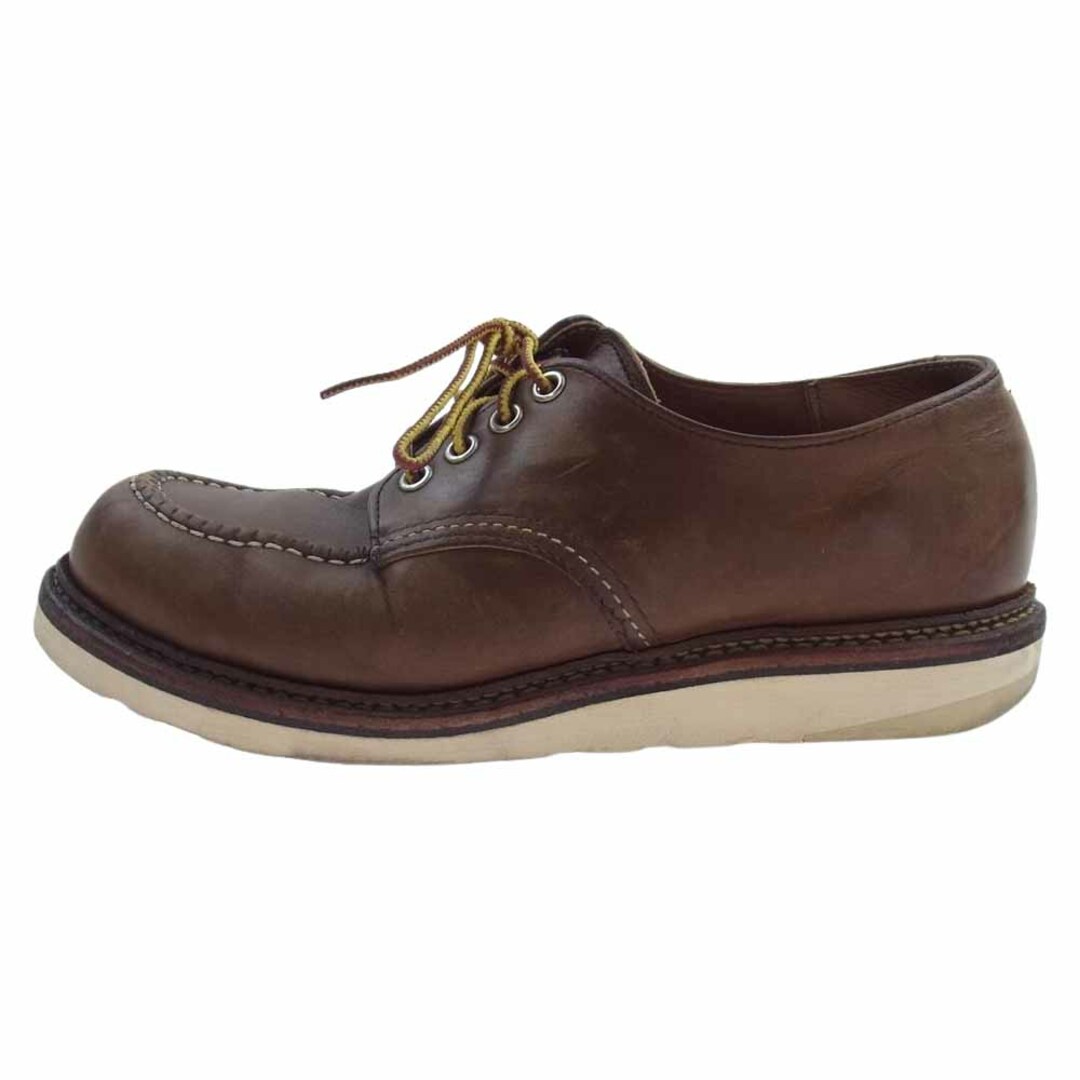 RED WING レッドウィング ブーツ 8109 Work Oxford ワークオックスフォード マホガニー シューズ ブラウン系 25.5cm