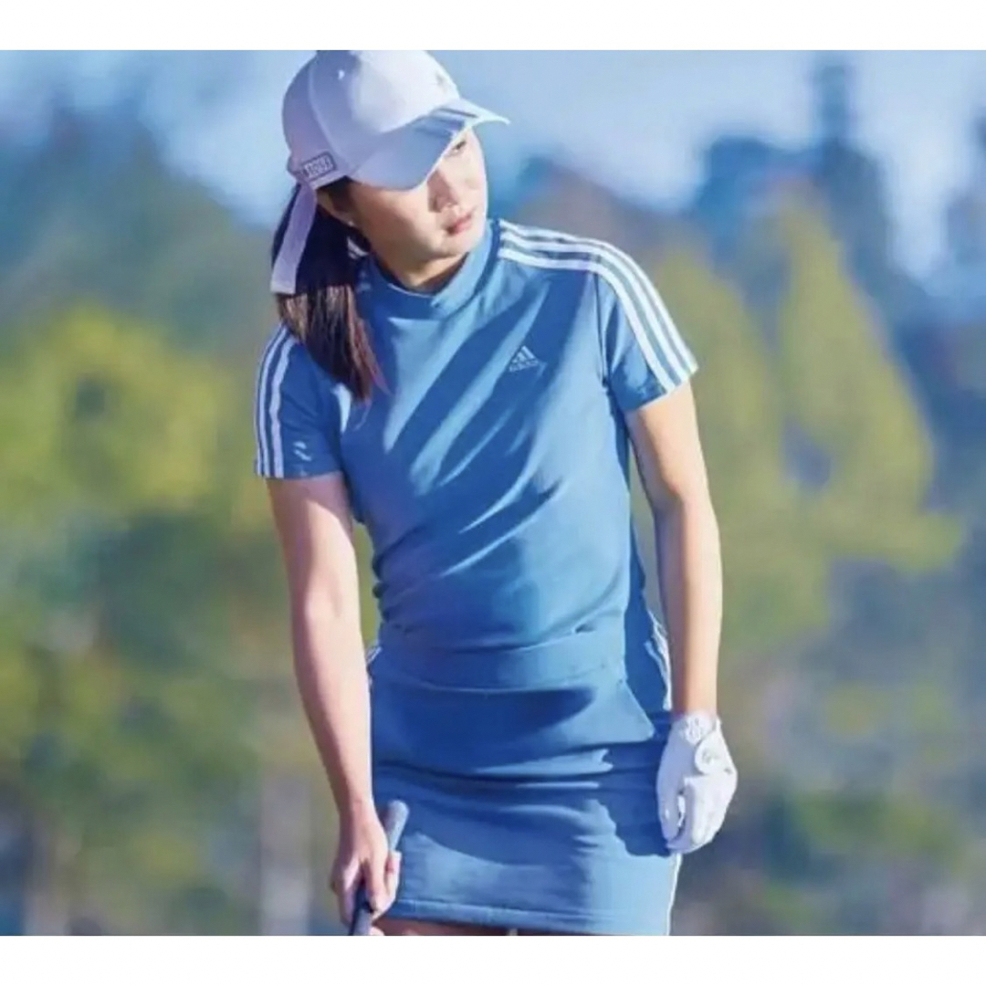 アディダスゴルフ【M】セットアップ モックネックシャツ&スカート adidas