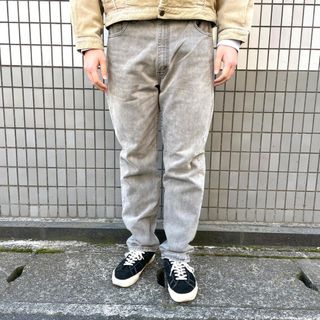 リーバイス(Levi's)の【中古】 リーバイス Levi's 505 デニム パンツ テーパード サイズ：W36 L31 グレー MADE IN U.S.A Levis  REGULAR FIT STRAIGHT LEG(スラックス/スーツパンツ)