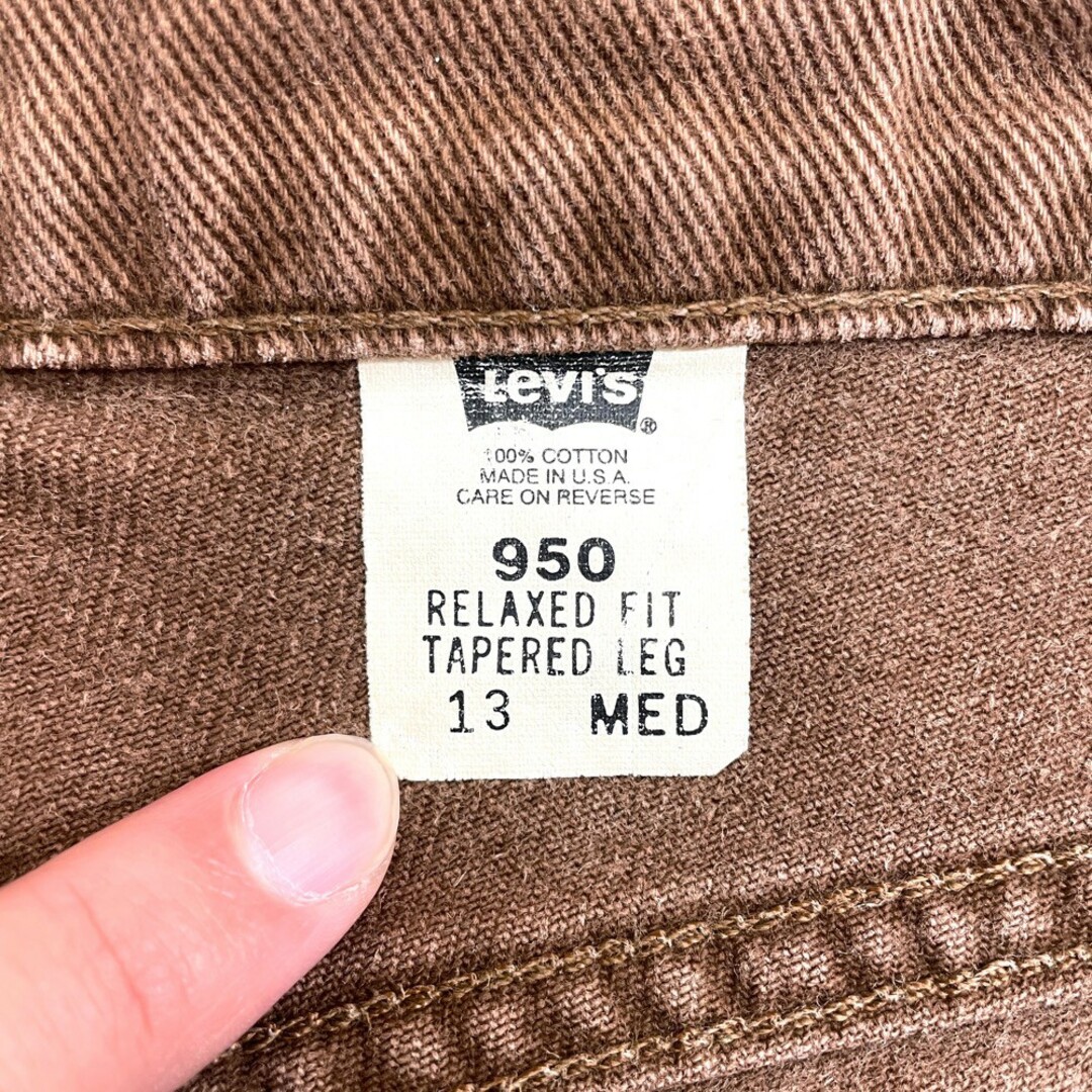 リーバイス 950 RELAXED FIT TAPERETED LEG