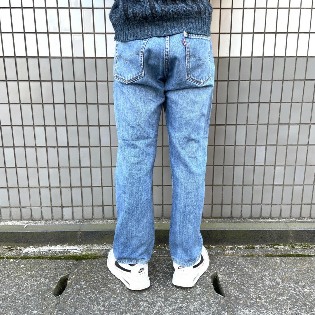 【中古】 リーバイス Levi's 505 デニム パンツ テーパード サイズ:W33 L27.5 インディゴ Levis