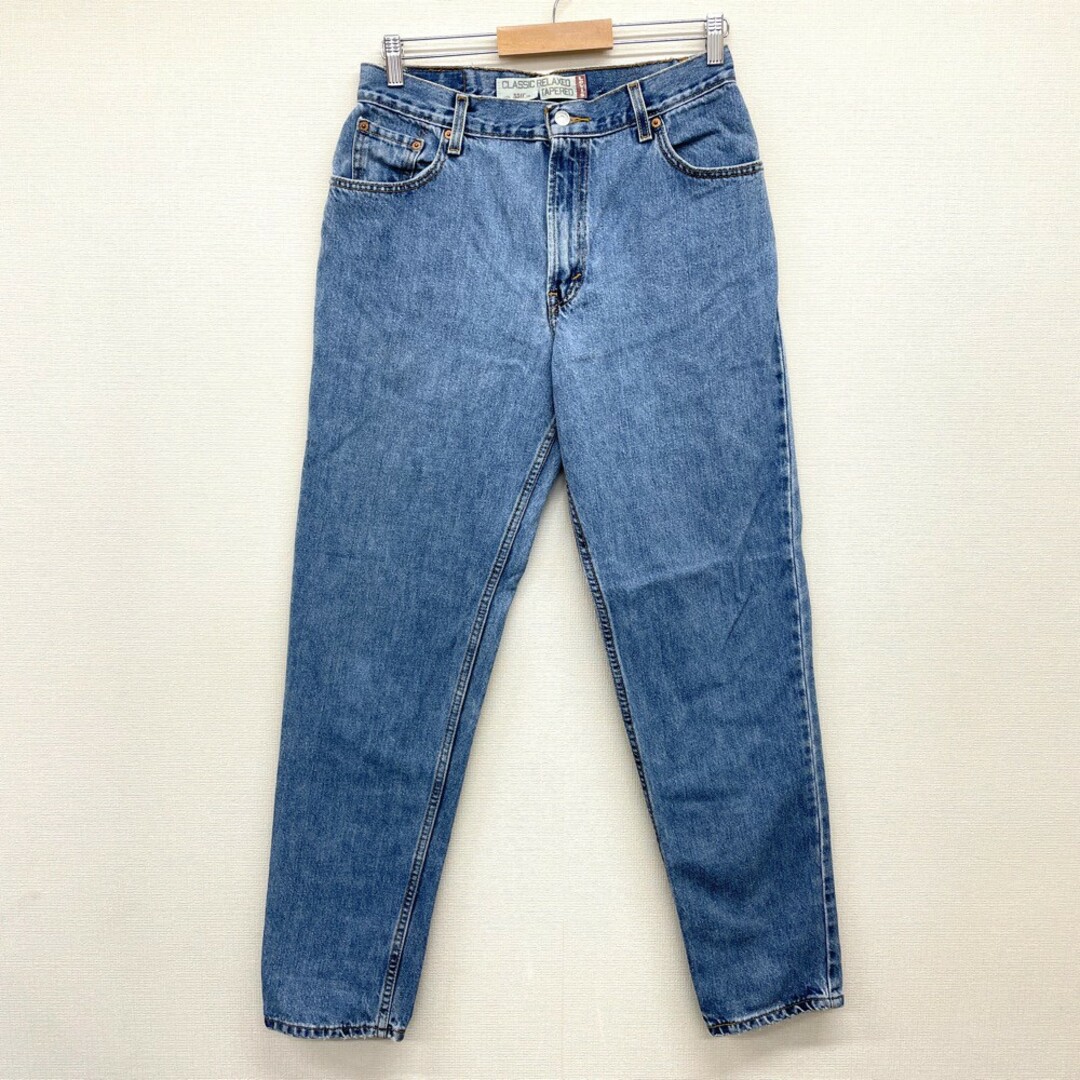 Levi's(リーバイス)の【中古】 リーバイス Levi's 550 デニム パンツ テーパード サイズ：W31 L32 インディゴ Levis  CLASSIC RELAXED TAPERED メンズのスーツ(スラックス/スーツパンツ)の商品写真