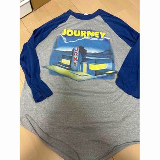 超レアXL！JOURNEY 1986年全米ツアーラグラン7部Tシャツ(Tシャツ/カットソー(七分/長袖))