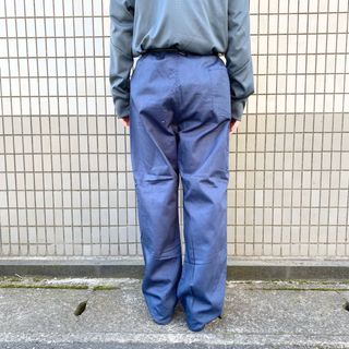 【中古】ユーロ ワークパンツ ヘリンボーン ストレート SANFOR