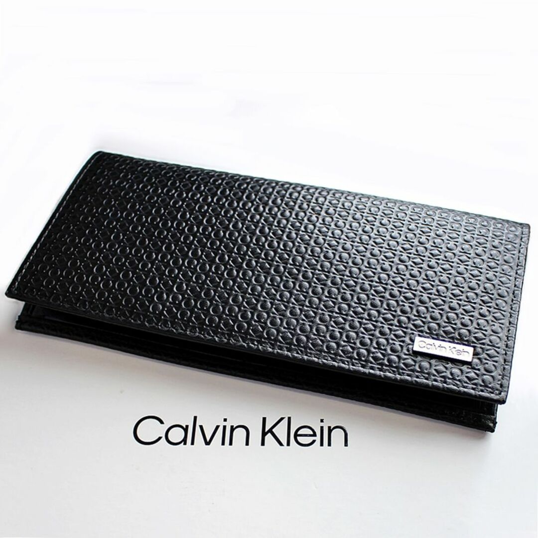 Calvin Klein - カルバンクライン 長財布 メンズ ブランド 二つ折り長