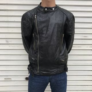 ハーレーダビッドソン(Harley Davidson)の1970s ベルギー製 Richa Leathers ユーロ シングル ライダー(ライダースジャケット)