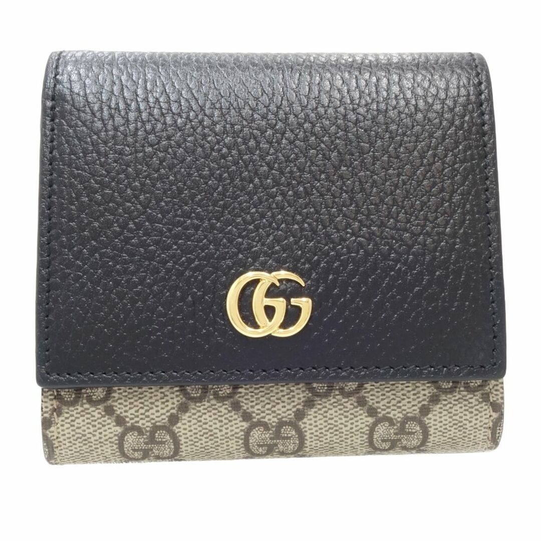 Gucci - GUCCI グッチ ＧＧマーモント ミディアムウォレット 598587 二