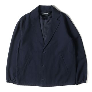 クーティー(COOTIE)のCOOTIE クーティー ジャケット サイズ：M ウールサージクロス ラペル コーチジャケット Wool Serge Lapel Coach Jacket 17AW ネイビー 紺 アウター シンプル ブランド カジュアル ベーシック【メンズ】【中古】【美品】(ブルゾン)