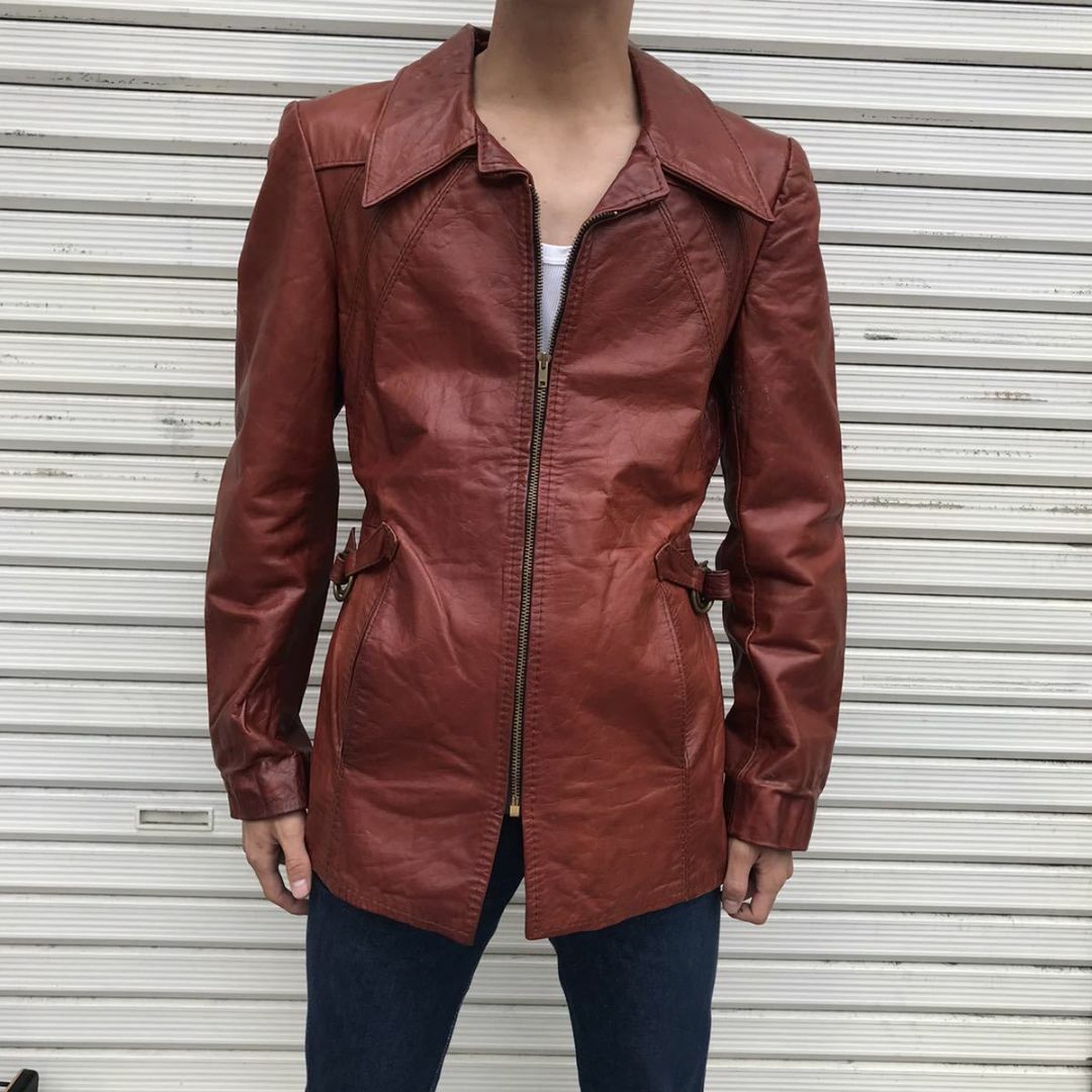 BELSTAFF(ベルスタッフ)のUSA 70s gandalf ガンダルフ レザー スポーツジャケット  メンズのジャケット/アウター(レザージャケット)の商品写真