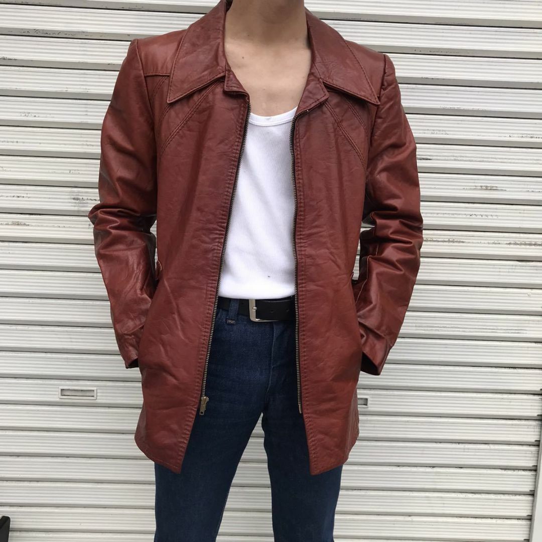 BELSTAFF(ベルスタッフ)のUSA 70s gandalf ガンダルフ レザー スポーツジャケット  メンズのジャケット/アウター(レザージャケット)の商品写真