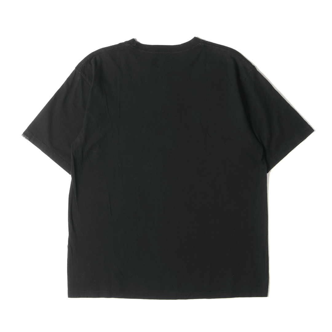 FRAGMENT(フラグメント)のfragment design フラグメント デザイン Tシャツ サイズ：M Levis Fenom リーバイス フェノム サンダーマーク ブラック 黒 トップス 半袖 クルーネック シンプル カジュアル ブランド コラボ【メンズ】【中古】 メンズのトップス(Tシャツ/カットソー(半袖/袖なし))の商品写真