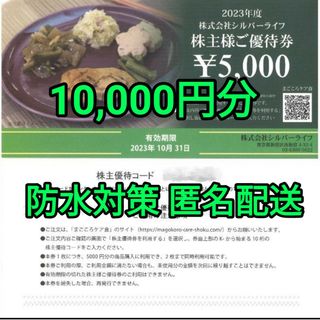 シルバーライフ 株主優待 10000円分(5000円×2枚)(その他)