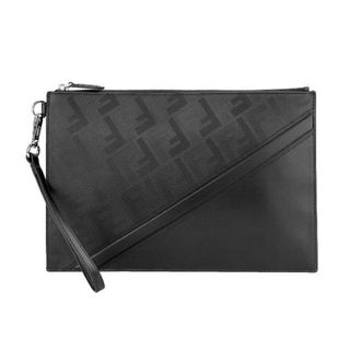 FENDI - 新品 フェンディ FENDI クラッチバッグ シャドー ダイアゴナル ...