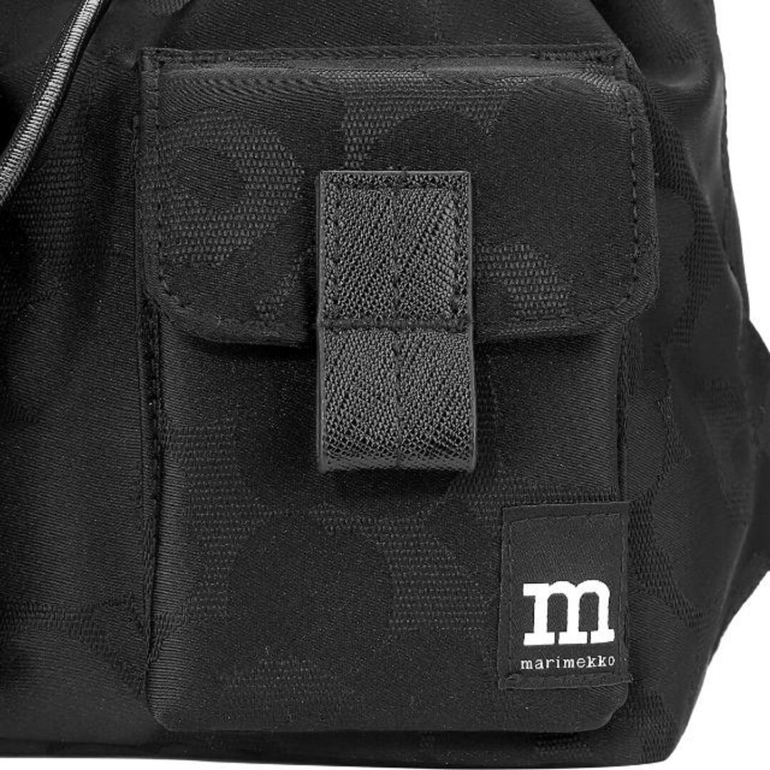 新品 マリメッコ Marimekko リュックサック ウニッコ EVERYTHING BACKPACK S ブラック