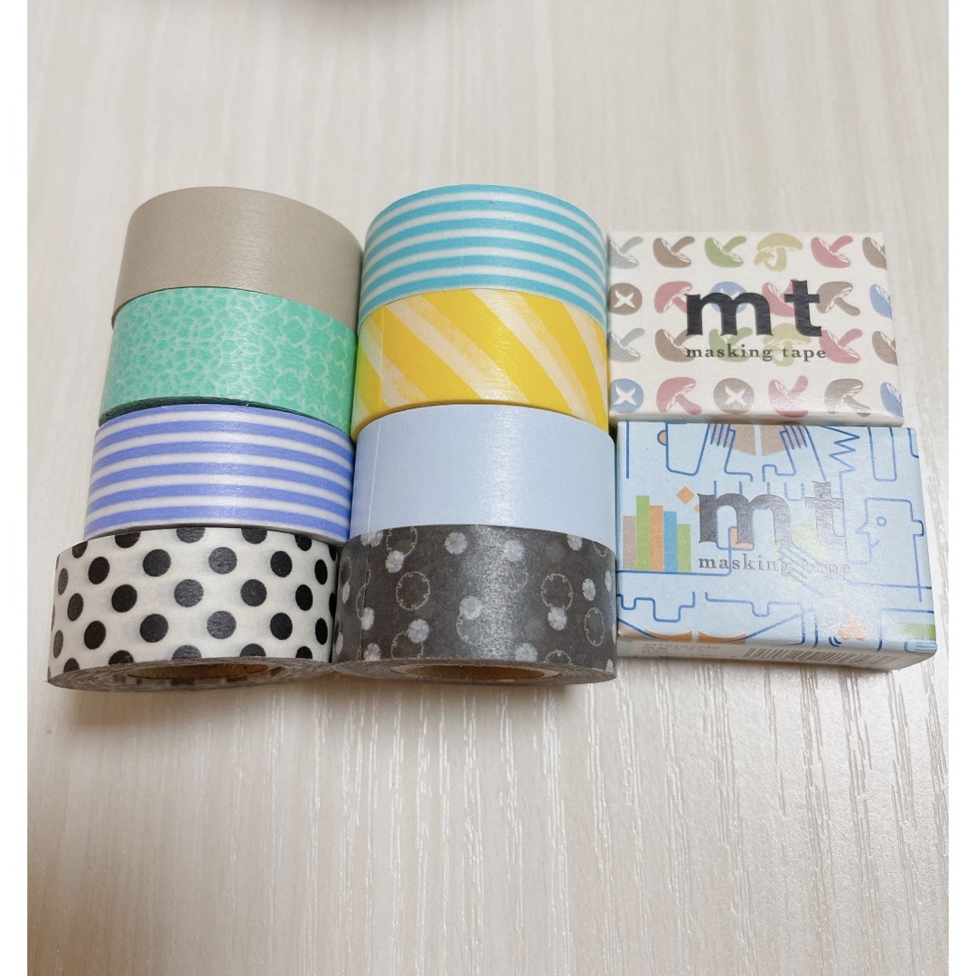 mt(エムティー)のmt マスキングテープガチャセット1 インテリア/住まい/日用品の文房具(テープ/マスキングテープ)の商品写真