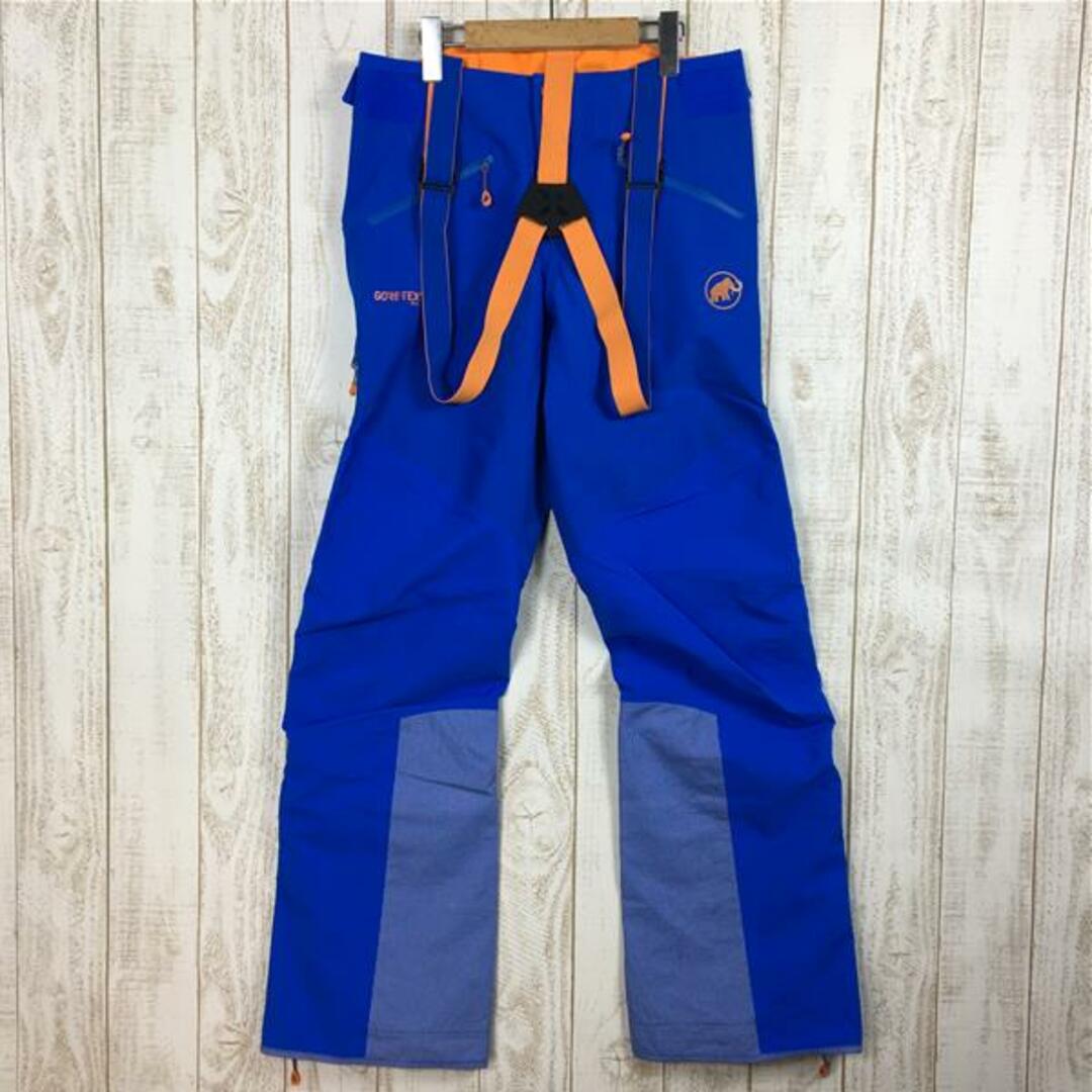 Mammut(マムート)のMENs 46  マムート ノードヴァンド プロ ハードシェル パンツ Nordwand Pro HS Pants アイガーエクストリーム ゴアテックスプロ ノードワンド MAMMUT 1020-12040 ブルー系 メンズのメンズ その他(その他)の商品写真