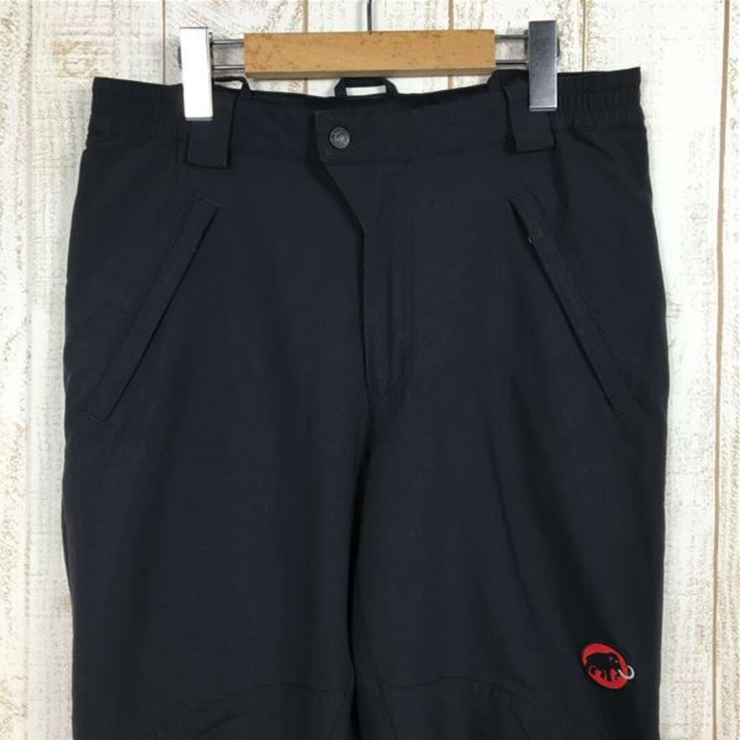 MENs M  マムート ベースジャンプ パンツ Base-Jump Pants ソフトシェル ショーラー3XDRY サスペンダー対応 MAMMUT 1301508 ブラック系