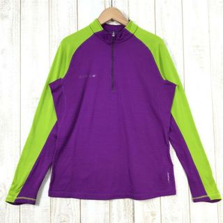 マムート(Mammut)のWOMENs M  マムート イリニザ ジップ プルオーバー シャツ Illiniza Zip Pull ポーラテック パワードライ MAMMUT 1041-06350 パープル系(その他)