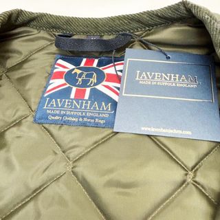 LAVENHAM - 新品 ラベンハム メンズ ベスト THORNHAM MENS カーキ M