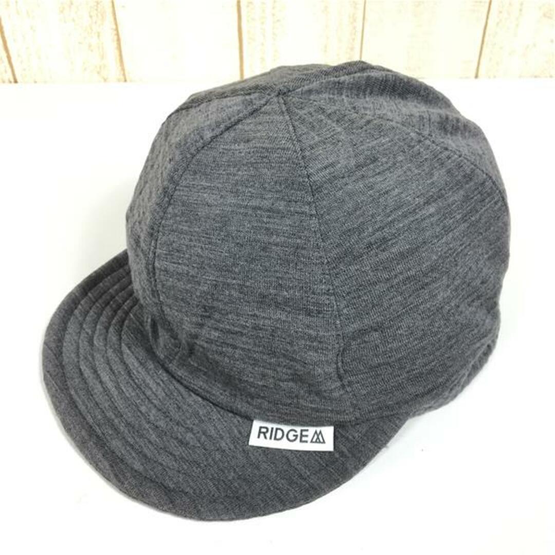 UNISEX One  リッジマウンテンギア グリッド メリノ イヤーマフ キャップ Grid Merino Earmuff Cap メリノウール RIDGE MOUNTAIN GEAR Heather Grey グレー系