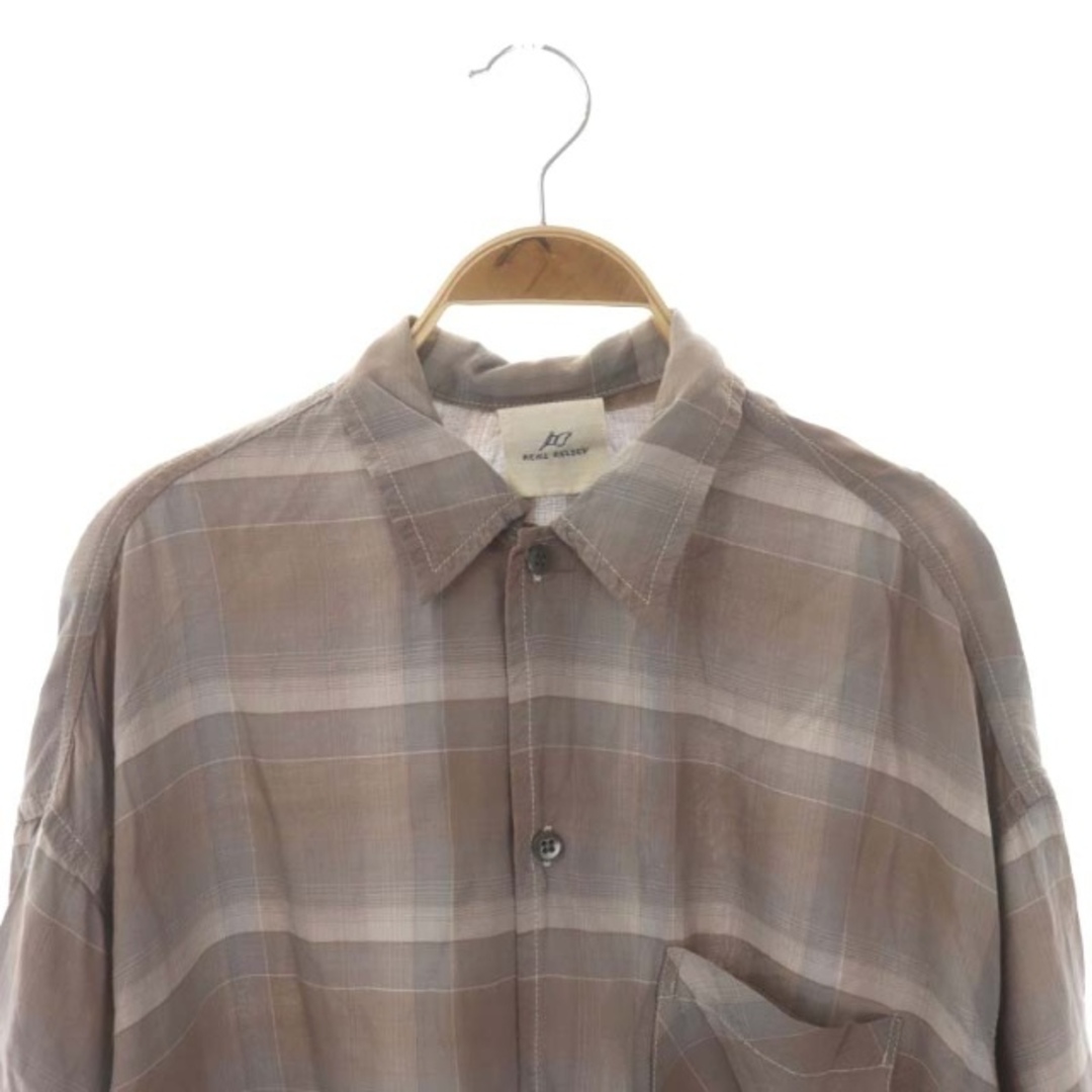 REMI RELIEF(レミレリーフ)のレミレリーフ CHECK 2WAY SHIRT シャツ ブラウス 2WAY レディースのトップス(その他)の商品写真