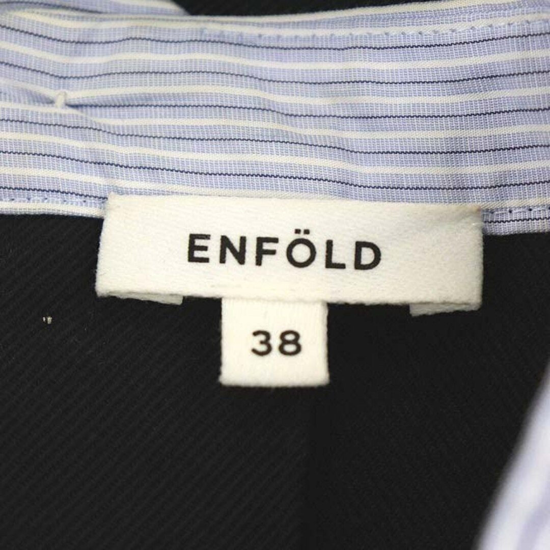 ENFOLD(エンフォルド)のエンフォルド 22AW TAILORING MIX DRESS ワンピース レディースのワンピース(ロングワンピース/マキシワンピース)の商品写真