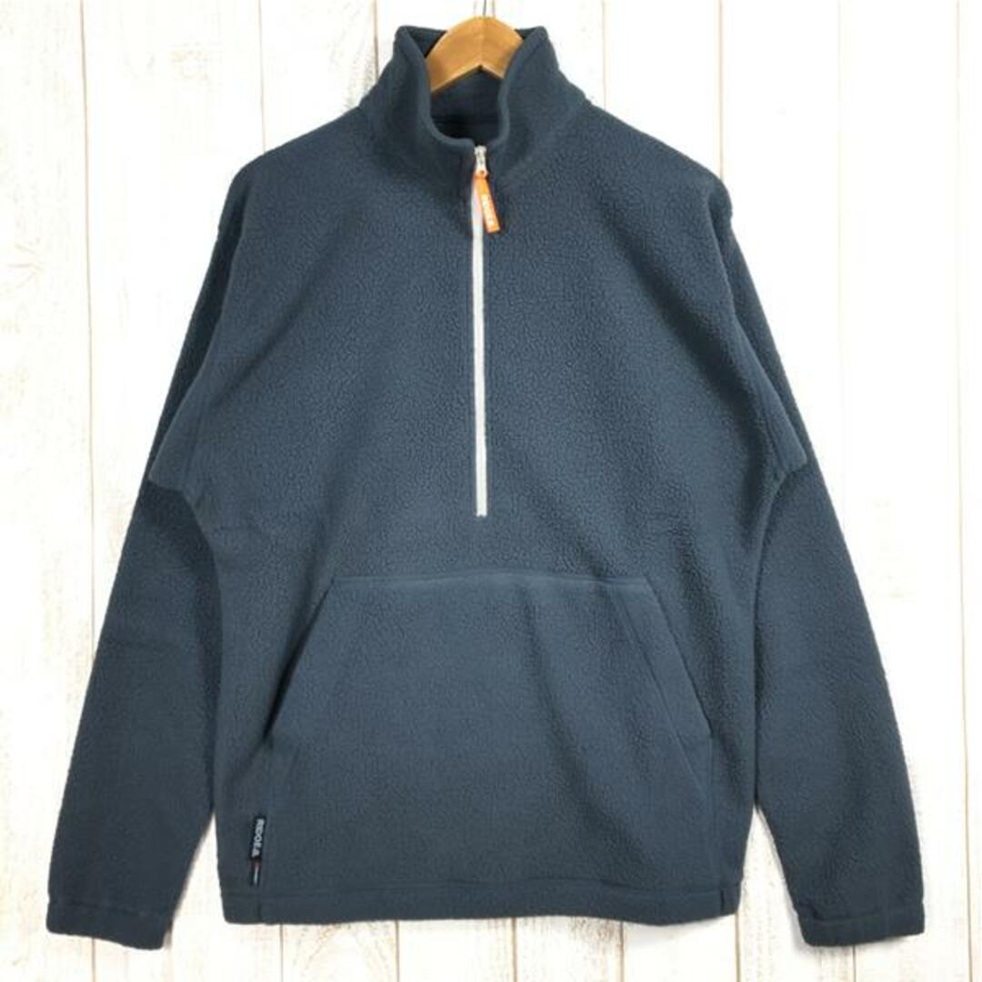 MENs L  リッジマウンテンギア ボア フリース プルオーバー Boa Fleece Pullover ジャケット ポーラテック サーマルプロ RIDGE MOUNTAIN GEAR Whale Grey グレー系生産国日本…