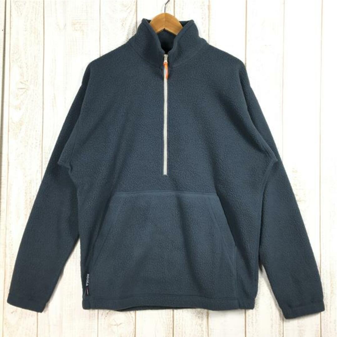 MENs XL  リッジマウンテンギア ボア フリース プルオーバー Boa Fleece Pullover ジャケット ポーラテック サーマルプロ RIDGE MOUNTAIN GEAR Whale Grey グレー系