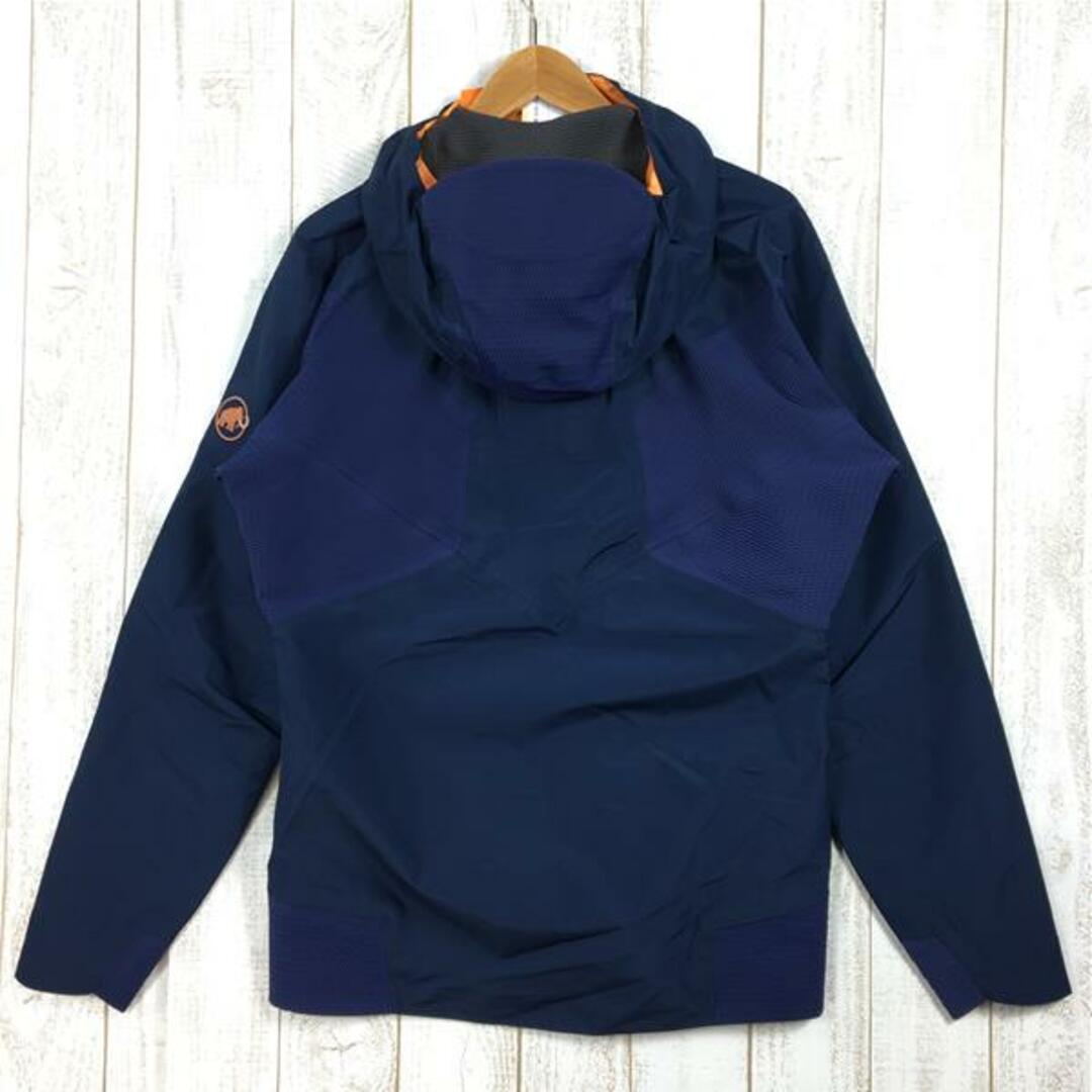 Mammut(マムート)のMENs M  マムート ノードヴァンド ハードシェル フレックス フーデッド ジャケット Nordwand HS Flex Hooded Jacket アイガーエクストリーム シリーズ ゴアテックス フーディ ストレッチ MAMMUT 1010-26500 ネイビー系 メンズのメンズ その他(その他)の商品写真