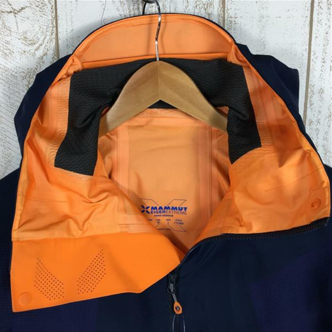 Mammut(マムート)のMENs M  マムート ノードヴァンド ハードシェル フレックス フーデッド ジャケット Nordwand HS Flex Hooded Jacket アイガーエクストリーム シリーズ ゴアテックス フーディ ストレッチ MAMMUT 1010-26500 ネイビー系 メンズのメンズ その他(その他)の商品写真