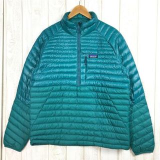 パタゴニア(patagonia)のMENs L  パタゴニア アルプライト ダウン プルオーバー Alplight Down Pullover アノラック ジャケット ネットプラスナイロン 800FP トレーサブルダウン PATAGONIA 85550 BRLG Borealis Green グリーン系(その他)