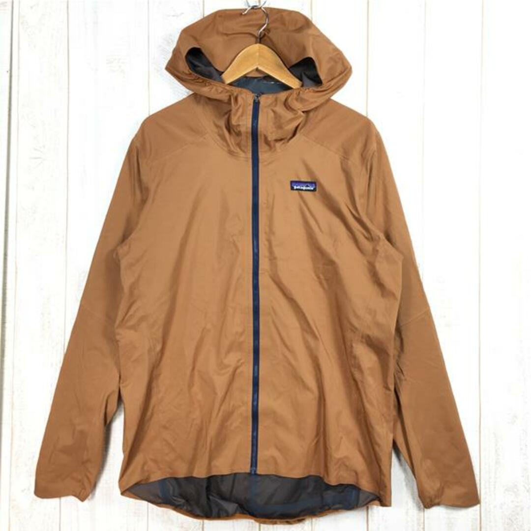 79cm肩幅MENs L  パタゴニア ダート ローマー ジャケット Dirt Roamer Jacket レインシェル フーディ PATAGONIA 24381 WOBR ブラウン系