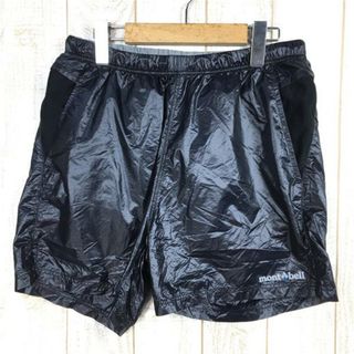 モンベル(mont bell)のMENs S  モンベル UL ウインド ショーツ ウィンドシェル MONTBELL 1105375 ブラック系(その他)