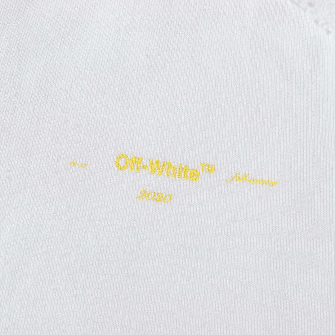 OFF-WHITE - OFF-WHITE オフホワイト パーカー サイズ:L ペンキ アロー ...